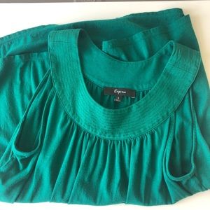 Express Green sleeveless top - small